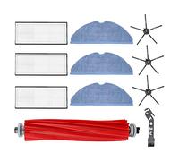 Duendhd Kit pour aspirateur robot S7 S7+ T7S T7S Plus Brosse principale HEPA Mop Pads Side Brush