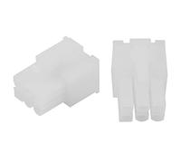 Duendhd Lot de 100 fiches graphiques 6P 6 broches pour ordinateur PC PC PC ATX carte graphique GPU PCI-E PCIe connecteur boîtier