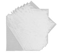 Duendhd Lot de 12 feuilles de déshydrateur en silicone anti-adhésif de qualité supérieure pour déshydrateur de fruits, plateau de déshydrateur réutilisable