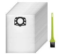 Duendhd Lot de 12 filtrants en non-tissé pour aspirateur WD4 WD5 WD6 MV4 MV5 MV6