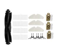 Duendhd Lot de 17 rouleaux principaux - Brosses latérales - Pour aspirateur M7 Pro