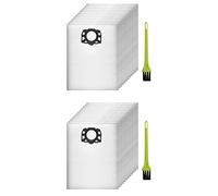 Duendhd Lot de 24 filtrants en non-tissé pour aspirateur WD4 WD5 WD6 MV4 MV5 MV6