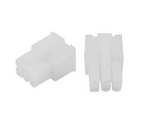 Duendhd Lot de 50 fiches graphiques 5557 4,2 mm 6P 6 broches pour PC ordinateur ATX carte graphique GPU PCI-E PCIe connecteur boîtier en plastique