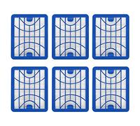 Duendhd Lot de 6 filtres de puissance ZVCA050 - Convient pour aspirateur à vide - Accessoires H13