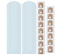 Duendhd Lot de 65 pièces pour aspirateur OZMO T8 T8 Aspirateur Aspirateur Lavable, chiffon chiffon chiffon de poche Pièces