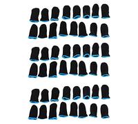 Duendhd Manches de Doigt en Fibre de une 18 Broches pour les Jeux Mobiles PUBG (48 PièCes SéRies)