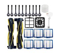 Duendhd Mousse de poussière Hepa Filtre principal rouleaux côtés brins ensemble pour IQ R101Ae RV1001Ae R101 RV1001 Robot Aspirateur Pièces