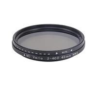 Duendhd ND2-400 Fader de Densité Neutre Filtre ND Variable Filtre RéGlable 49Mm pour pour pour Objectif D'Appareil Photo