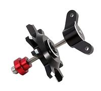 Duendhd Outil de DéMontage de Pneu en MéTal pour 1/8 1/10 RC Crawler Car Axial SCX10 90046 TRX4 Capra 1.9 Roue de 2,2 Pouces, Noir