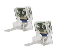Duendhd Ov5647 Lot de 2 mini supports en acrylique transparent pour 3 caméras
