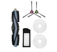 Duendhd Pièces Filtre Brosse Essuie-glace Coussin pour X1 Turbo/Omni Robot Aspirateur Accessoires