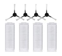 Duendhd Pièces pour aspirateur robot aspirateur aspirateur aspirateur STYJ02YM côtés brosse HEPA filtre aspirateur accessoires