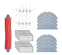Duendhd Principal Brosse Hepa Filtre Essuie-glace Tissu Côtés Brosse Roulettes pour S7 T7S T7S PLUS Essuie-glace Chiffon Accessoires Pièces