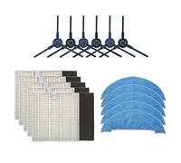 Duendhd Robot Aspirateur Aspirateur HEPA Filtre Côtés pour V8S X750 X785 V80 Robot Aspirateur Pièces Accessoires
