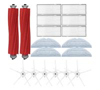 Duendhd Rouleaux Côtés Balais Chiffon Filtre pour S7 T7S T7PLUS Accessoires Aspirateur Pièces