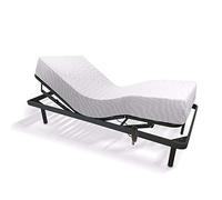 DUÉRMETE ONLINE - Lit articulé électrique renforcé 5 Niveaux + Matelas viscoélastique Ceclán, 105 x 180 cm