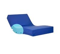Duérmete Online Matelas sanitaire Haute résilience HR Ignifuge, Housse imperméable, hygiénique et Durable, 90 x 190 cm