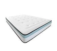 DUÉRMETE ONLINE Matelas viscoélastique Bio Max avec viscogel | Ferme et Confortable | Anti-acariens et hypoallergénique, 120 x 180 cm