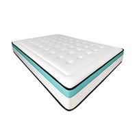 DUÉRMETE ONLINE - Matelas viscoélastique Bio Max Premium avec viscogel, Ferme et Confortable, épaisseur 24 cm, Anti-acariens, Anti-bactéries et hypoallergénique, 90 x 190