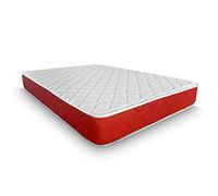 Duérmete Online - Matelas viscoélastique Lite réversible, Ferme et Confortable, Hauteur 23 cm, Face Hiver/été, Blanc, 120x180cm