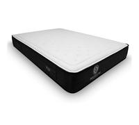 Duérmete Online Premium Matelas en Mousse Visco-élastique Fixji Tissu Bambou Traitement Sanitized Mousse Blanc 140 x 180 cm