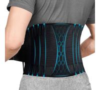 Duerté - Ceinture de soutien dorsal pour le bas du dos - Ceinture dorsale pour le bas du dos - Correcteur dorsal femme - Soutien lombaire à baleines - Ceinture de soutien dorsal pour hommes et femmes