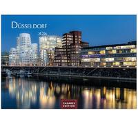 Düsseldorf Kalender 2026 - Wandkalender | Fotokalender Deutschland 50x35cm - großformatige Fotomotive in Top-Qualität, stabile Spiralbindung, übersichtlich