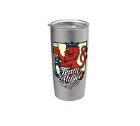 Düsseldorf Team Altbier Bergischer Löwe avec présentateur Gobelet isotherme en acier inoxydable double paroi