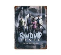 DUETFGBL Poster Game Left 4 Dead Décoration murale Art Métal Affiche Moderne Bar Décorations 40 x 30 cm