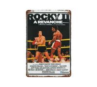 DUETFGBL Poster Movie Rocky 2 - Décoration murale en métal - 30 x 20 cm