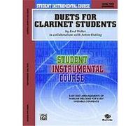 Duets for Clarinet Students, Level II, Student Instrumental Course Acton Ostling, Fred Weber (Auteur)
