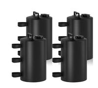 DUEYUN Lot de 4 sacs de poids pour tonnelle, poids pour pieds de tente, poids pour auvent de jardin, poids pour auvent de jardin, poids portables (50 L, 36 x 50 cm)