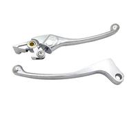 DUEYUU Levier d'embrayage de moto Lot de 2 leviers frein et d'embrayage pour motos pour Honda CB600F,pour Hornet VTR250 MC33,CB250,CB400,CB-1,CBR250(A set)