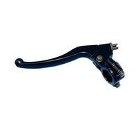 DUEYUU Levier d'embrayage de moto Poignée de levier d'embrayage en alliage d'aluminium 22 mm 7/8 pouce, adaptée au Pour cross-country(1pcs-left)