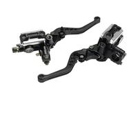 DUEYUU Levier d'embrayage de moto Pour moto 7/8" pour leviers maître-cylindre, poignée pompe frein hydraulique et d'embrayage pour Honda,pour Yamaha(Noir)