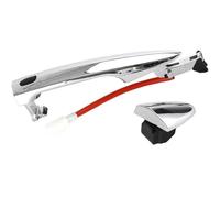 DUEYUU poignée de porte de voiture Poignée de porte extérieure gauche chromée pour poignée pour avant ES350 pour base 2007-2012 69220-33060 69210-33090