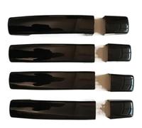 DUEYUU poignée de porte de voiture Poignée de porte extérieure gauche de voiture ABS noir de poignée pour Range pour Rover pour Sport pour Discovery