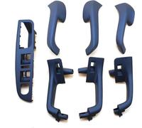 DUEYUU Poignées de porte intérieures de voiture Poignée de porte intérieure noire pour VW pour Jetta pour Golf 5 GTI MK5 2006-2009 7 pièces/ensemble