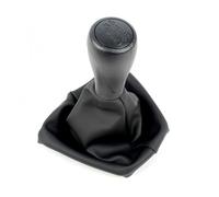 DUEYUU Pommeau de levier de vitesse de voiture Pour Fiat Pour Fiorino 2016-2021, style automobile, pommeau de levier pour vitesses à 5 rapports, soufflet en cuir(1 Set)