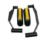 DUEYUU Protections latérales Moteur Moto Coussinets de Protection de Cadre de Moteur de pour Moto, Protection de Stator Coulissant pour Kawasaki Z 900 Z900 2017 2018 2019 2020 2021 2022(Jaune)