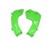 DUEYUU Protections latérales Moteur Moto Couvercle de Barre de Cadre de pour Moto Tout-Terrain, Panneau latéral de Protection de Pompe de Frein pour arrière pour Kawasaki KLX230 KLX230R KLX 230(Vert)