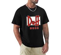 Duff Beer T-T-Shirts à Manches Courtes Graphic Tee for Men(X-Large)