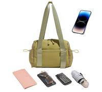 Duffel Travel Bags, Transporter Duffel Bag - Fourre-Tout Gym Pouch Nylon Sac à Bandoulière avec Sec Humide Séparé - Pack Weekder Nuitée Sport Storage Organizer, Toilette Douche Bouch pour Lotions