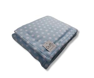 Duffi Baby 0674-12 Couverture en corail à pois 110 x 140 cm