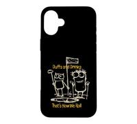 Duffs de Golf Amusants et Boissons C'est comme ça Que Nous roulons Coque pour iPhone 16 Plus
