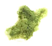 DUFTITE SUR DOLOMITE - Pierre Naturelle en Provenance de Namibie, Tsumeb - Rare Minéral Vert Olive, Cristallisé, Collection de Minéraux 3090.0 ct - Certificat d'Authenticité Inclus 148 x 93 x 83 mm Ve