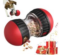 Dufuso Jeu Intelligence pour Chien - Slow Feeder Améliorant la Digestion, Jouet Occupation Amusant, Libérant du Plaisir - Rouge