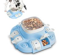 Dufuso Jouet Chien Occupation, Jeu d'Intelligence Indestructible pour Gamelle - Jeu de Stratégie Dog Activity-Formation Interactive-Niveau 2