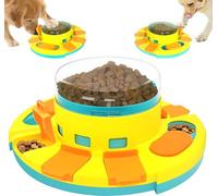 Dufuso Jouet Chien Occupation - Jeu Intelligence Indestructible pour Gamelle - Formation Interactive Niveau 2 (Intermédiaire)