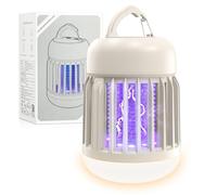 Dufuso Lampe Anti Moustique avec 3 Couleurs de Lumières LED, 2500V 14.8W 2 in 1 Électrique Moustique, UV Lampe Tue Mouche Électrique Intérieur